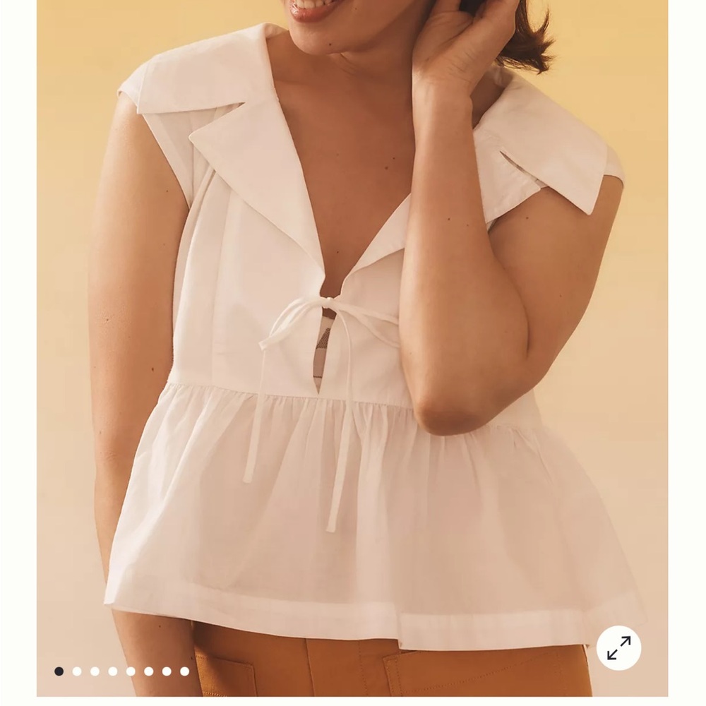 Anthropologie Babydoll Tank